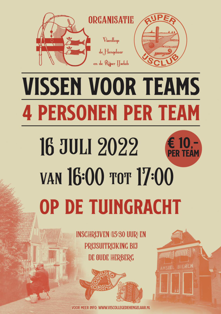 vissen voor teams